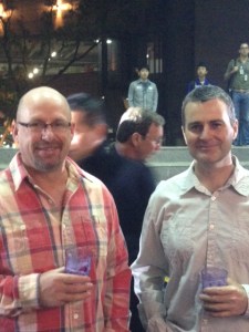 Rob and Brian Friday night 2