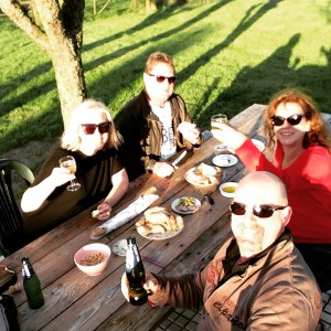 Drinks under the tree