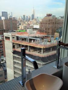 View from Standard bathroom