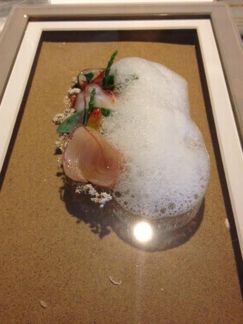 Fat Duck - seafood dish